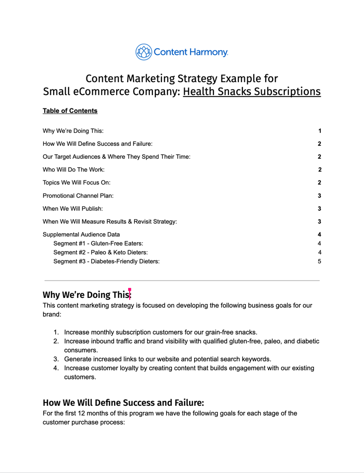 How to Create a Content Marketing Strategy [+ Free Template]