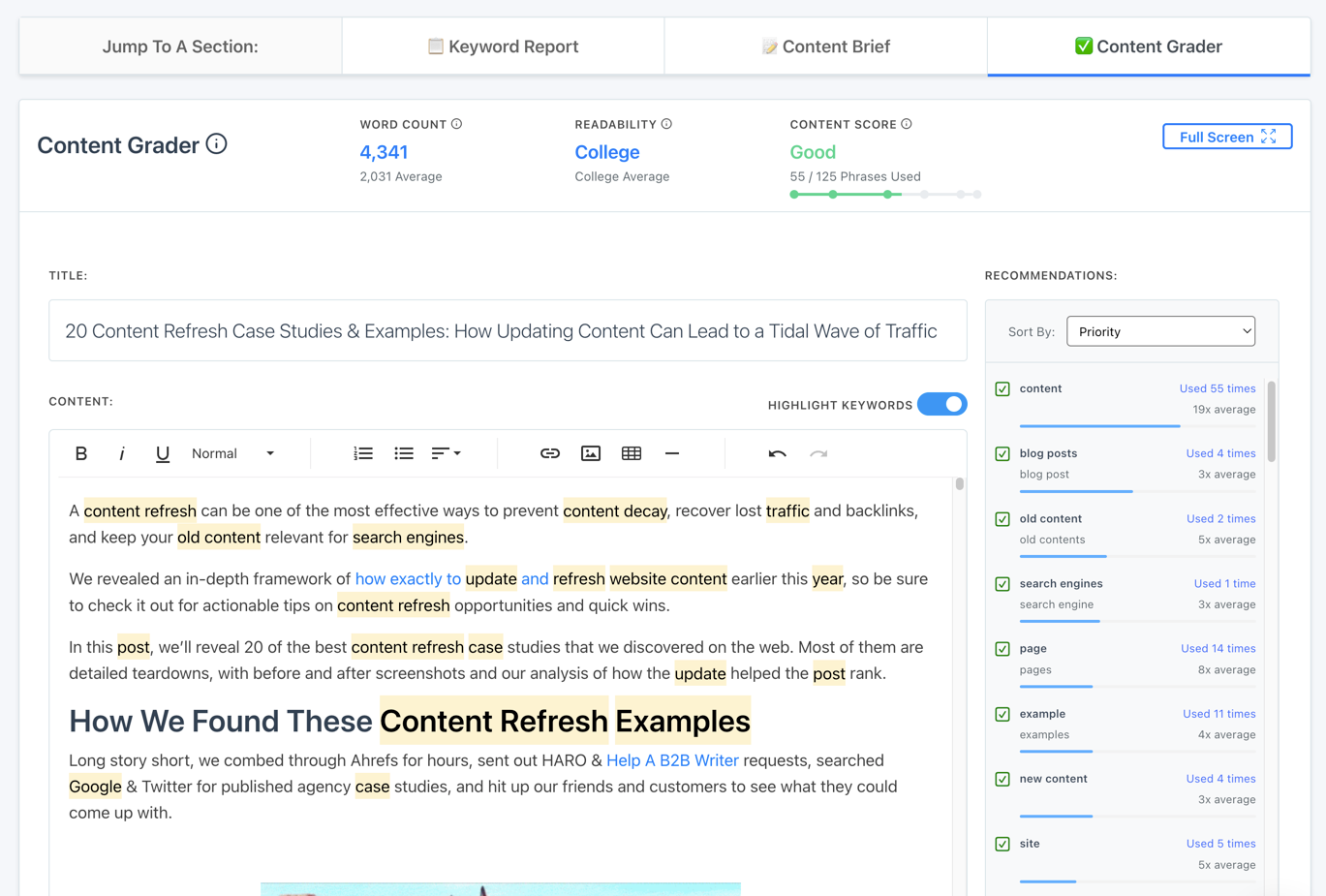 20 Content Refresh Case Studies & Examples: How Updating Content Can Lead to a Tidal Wave of Traffic 🌊