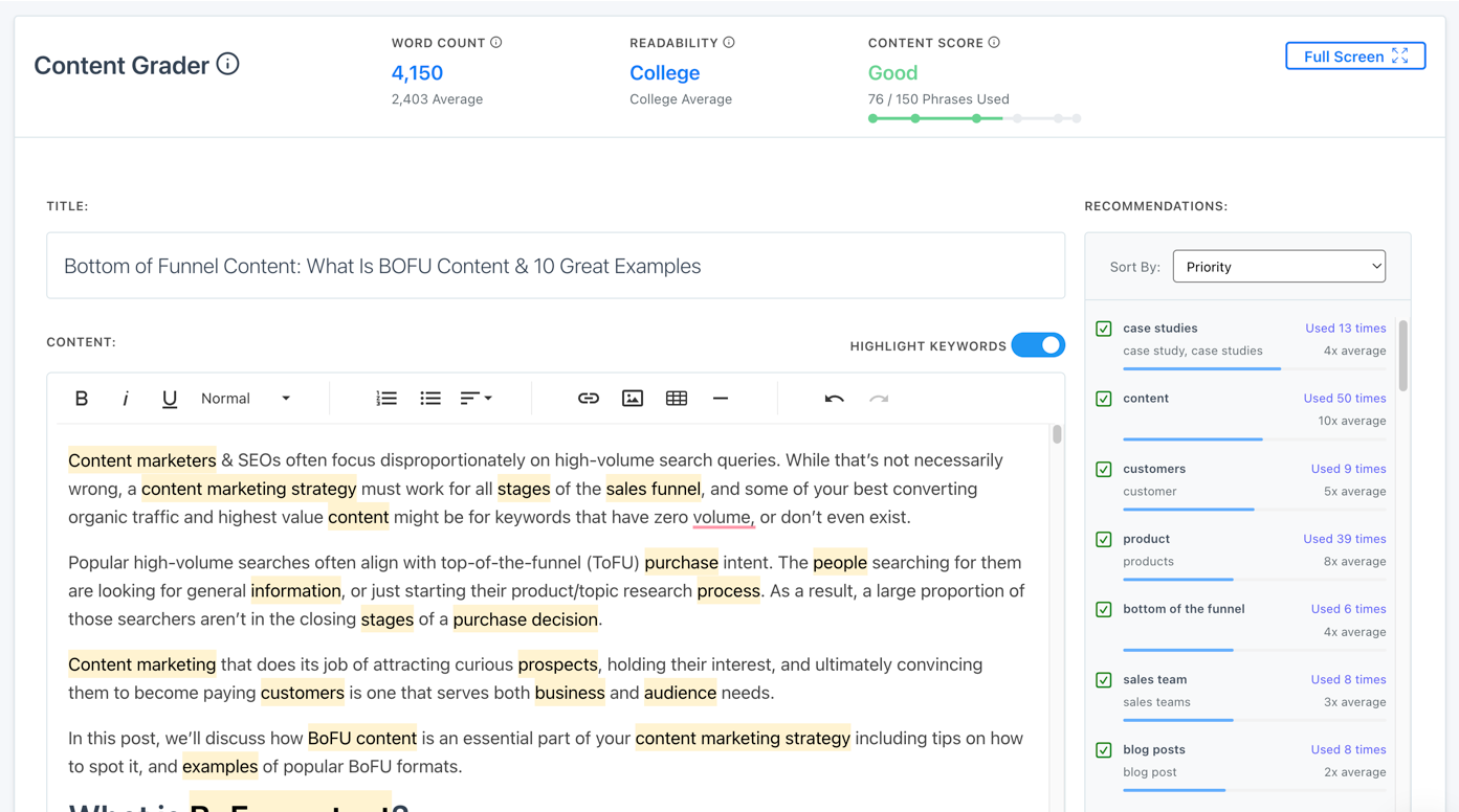 Bottom of Funnel Content: What Is BOFU Content & 10 Great Examples