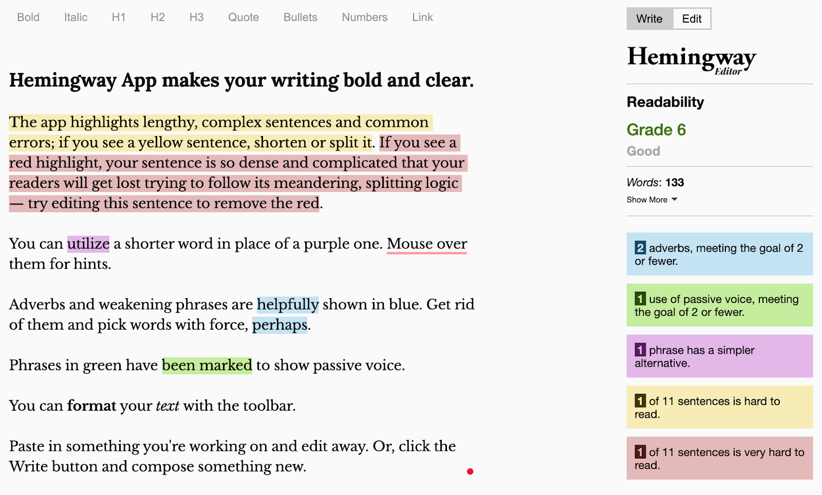 content writing tools for beginners